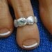 Clam Shell Toe Ring