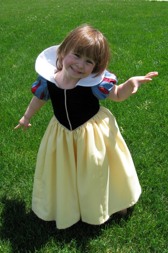 Child's Snow White Costume Custom Made