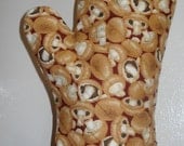Oven Mitt,  Mushrooms All Over