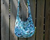 Cross Body Sling Bag Pattern PDF by Skadoot on Etsy.     Sew your own carry everything purse for travel weekend & every day.