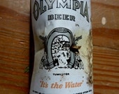 Rusty Antique 'Little Oly' Olympia Beer Can - "It's the Water"