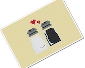 Perfect Pairings - Kawaii Salt and Pepper - PDF Cross-stitch Pattern - INSTANT DOWNLOAD