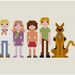 Pixel People - Scooby Doo, Where Are You - PDF Cross Stitch Pattern - INSTANT DOWNLOAD