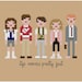 Pixel People - Ferris Bueller's Day Off - PDF Cross-stitch Pattern - INSTANT DOWNLOAD