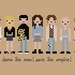 Pixel People - Empire Records - PDF Cross-stitch Pattern - INSTANT DOWNLOAD