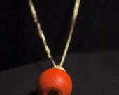 Lampwork and Wood
