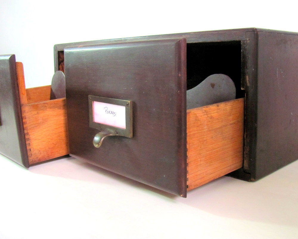 Reserved for Dennis Vintage Wood Library Card File Cabinet Antique Card Catalogue Industrial Decor Library Catalog