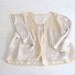 Vintage Bed Jacket 1940s Cream Silk Satin Lace 1940s Lingerie Ivory Cream SALE
