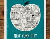 New York City, The Big Apple Art Print