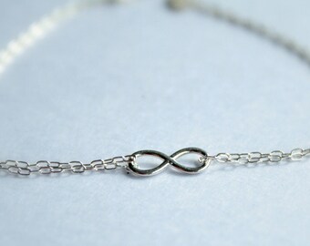 Infinity bracelet - Sterling silver