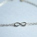 Infinity bracelet - Sterling silver