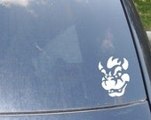 Bowser Face Vinyl Car Sticker Decal