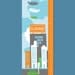 Personalized Growth Chart Canvas for Children- Billbaord City Name- 13" X42" Inches