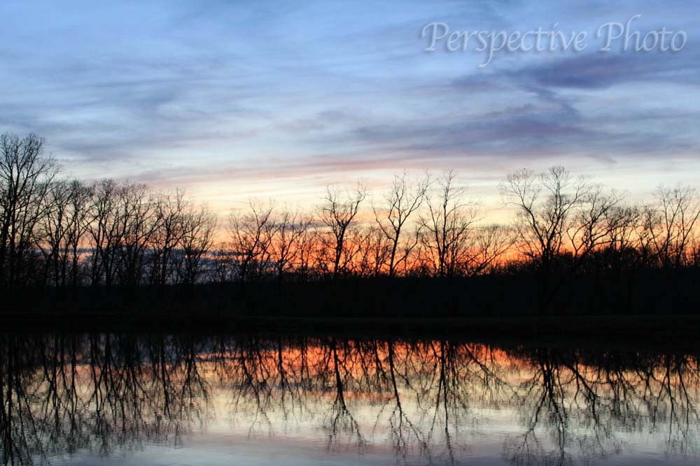 Sunset Reflections - 8 x 10 Photographs