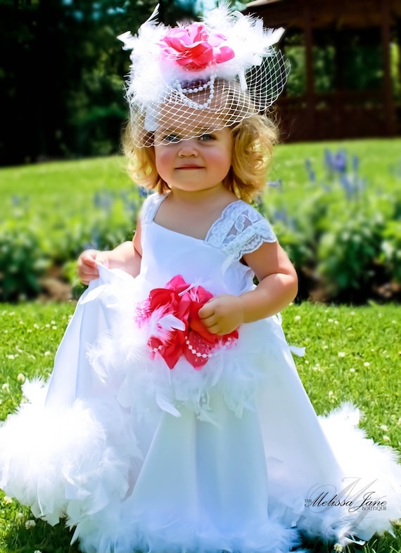 Here Comes the Bride Flower Girl Dress