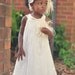 Sweet and Delicate Lace Flower Girls Dress