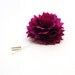 Flower lapel pin Pale green Carnation tie pin