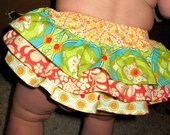 Sweet Citrus Collection Ruffle Bloomers Sizes 3 months to 5T