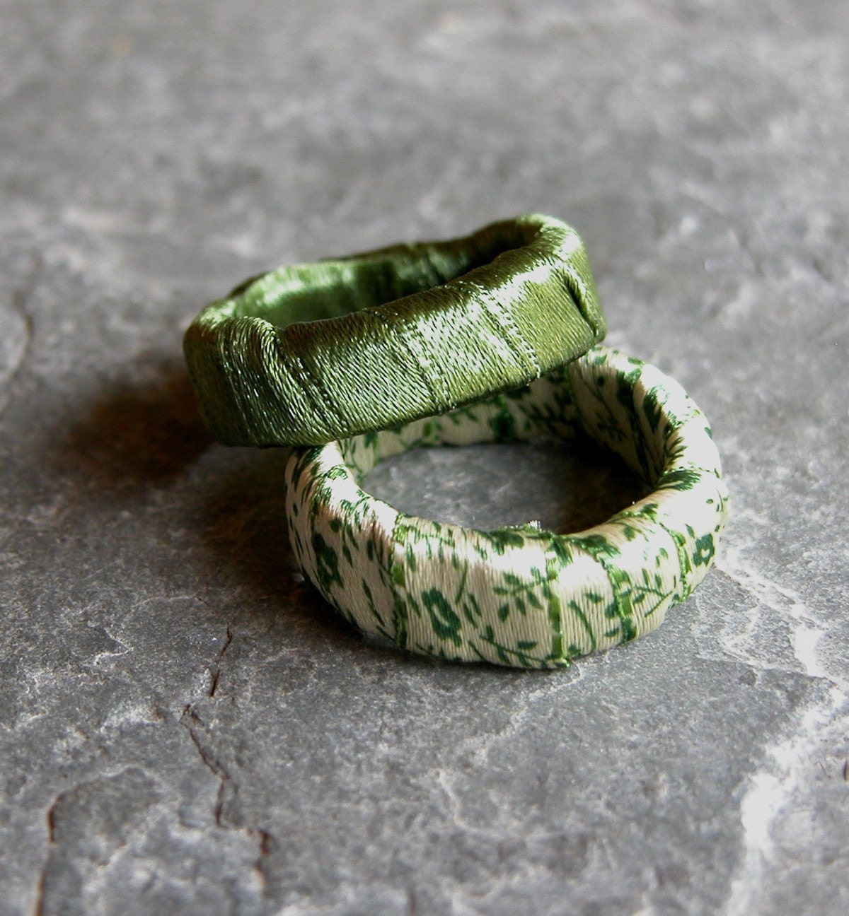 Stacking rings,Mint Green Ring,Green Ring ,Green Fields Ring by Gazelle Jewelry,Modern Unique Jewelry Design