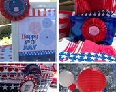 July 4th - Independence Day - Super Deluxe Fireworks Celebration printable party kit Il_170x135