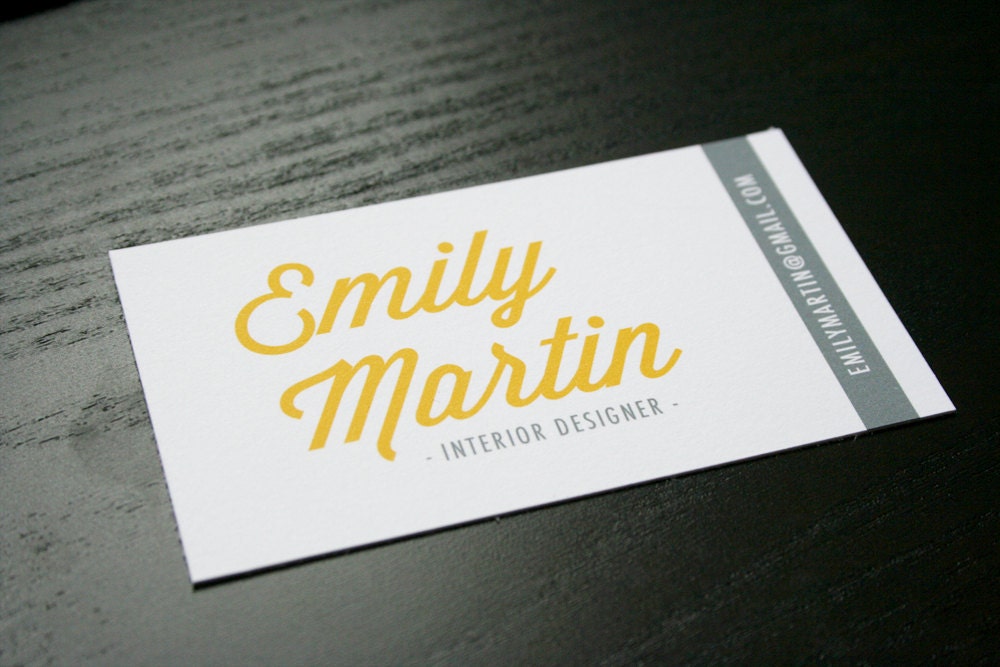Stylish & Modern Calling Card