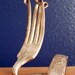 Place Card Holders - Vintage Silver Forks. Set of 4