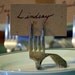 Place Card Holders - Vintage Silver Forks. Set of 4