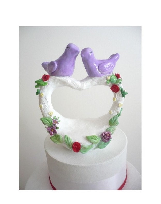 OOAK - Wedding Cake Topper - Ready to Ship