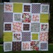 All Squared Up Original Twin Quilt or Coverlet Pattern PDF from Yards and Yards