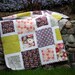 All Squared Up Original Twin Quilt or Coverlet Pattern PDF from Yards and Yards