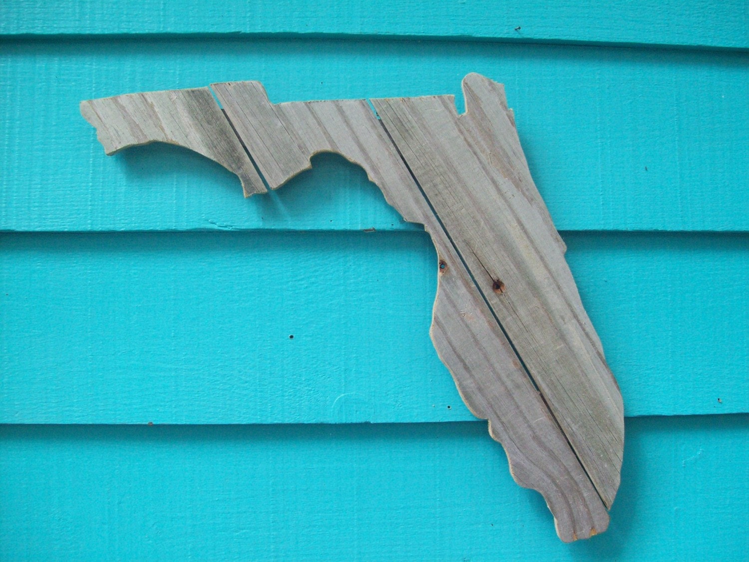 Florida (or any state) made of recycled fence wood