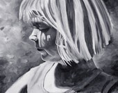 24x36 Custom Portrait Original Painting. Artwork any style. Huge on Canvas with Acrylics.  Wall Decor Gift Idea