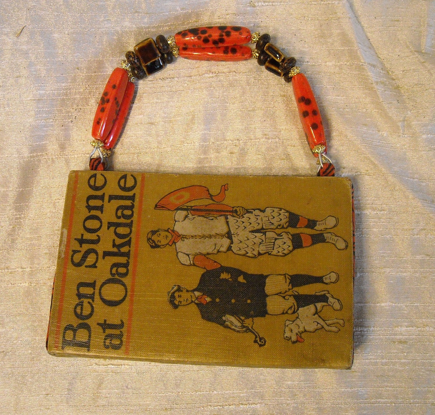 Ben Stone at Oakdale Altered Vintage Book Purse