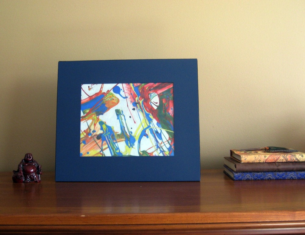 Paint in Motion - Framed Drawing