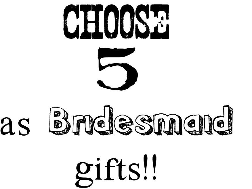 CHOOSE ANY 5 Of Our Anthropologie Inspired Filigree Earrings as Bridesmaid Gifts - Choose Colors AND Style
