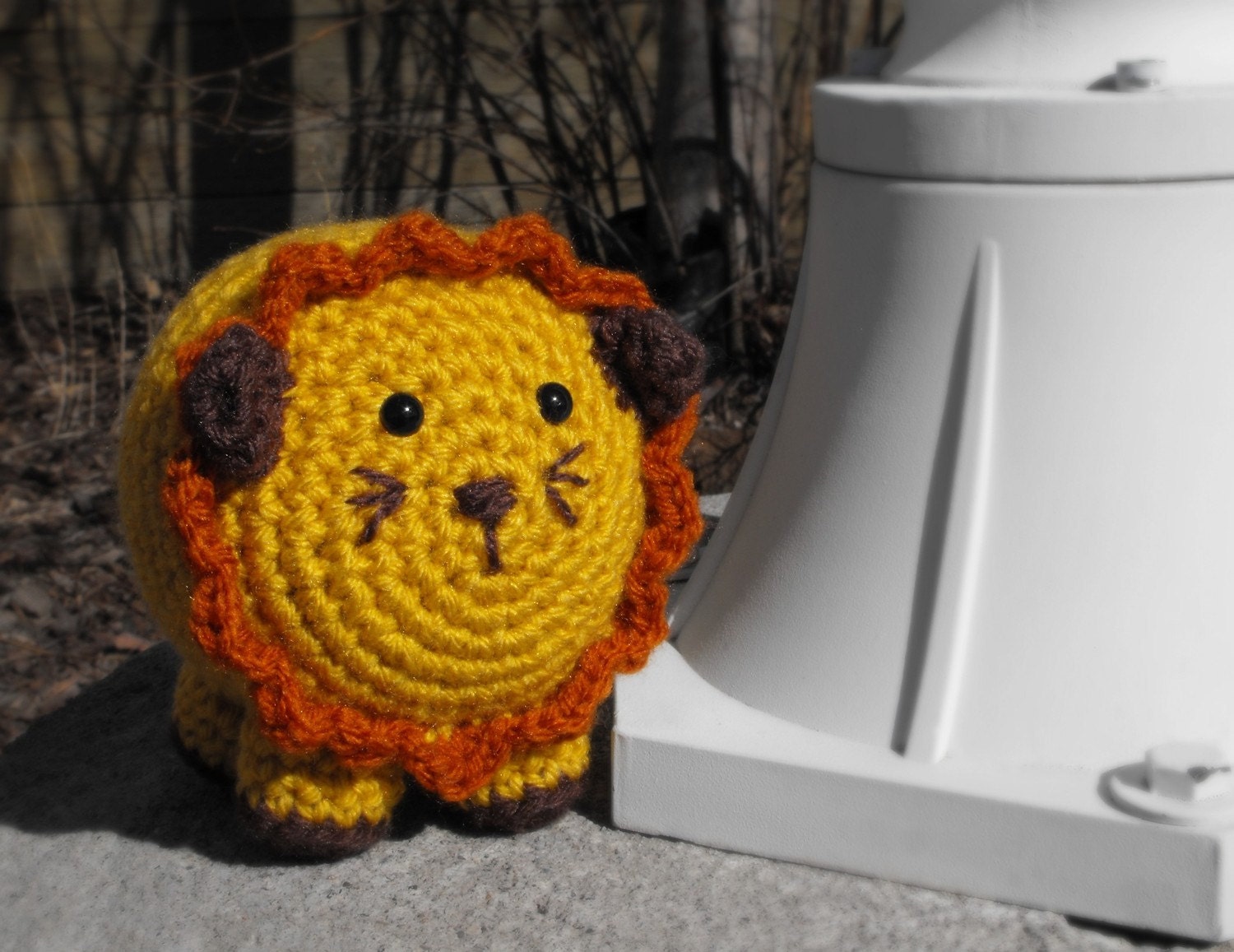 Made to Order-Leroy the Lion Crocheted Toy