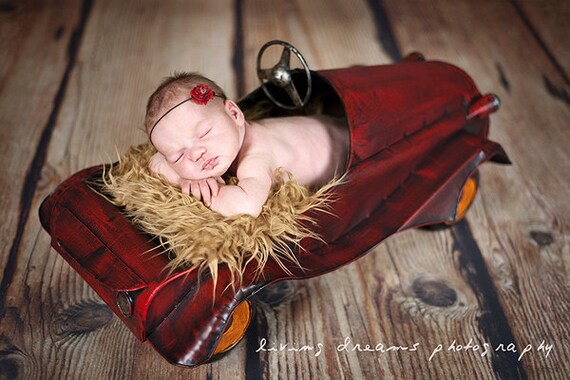STOREWIDE SALE - Camel - Soft, Cozy, Cuddly Faux Fur Nest - Perfect Newborn Photography Prop - Plush Long Pile