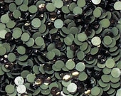 144 pc (1 gross) 3mm 10ss hot fix rhinestones in BLACK DIAMOND DIY