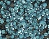 144 pieces (1 gross) of 3mm/10ss TURQUOISE hot fix rhinestones DIY