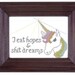 mature cross stitch pattern Unicorn I Eat Hopes and Dreams
