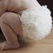 Ruffle Bloomers - Ivory Satin Chiffon - Various Colors Available