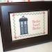 Tardis Sweet Tardis - Doctor Who Inspired Cross-stitch Pattern