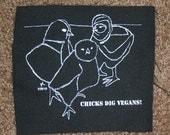 Chicks Dig Vegan patch