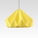 Chestnut paper origami lampshade Autumn Yellow