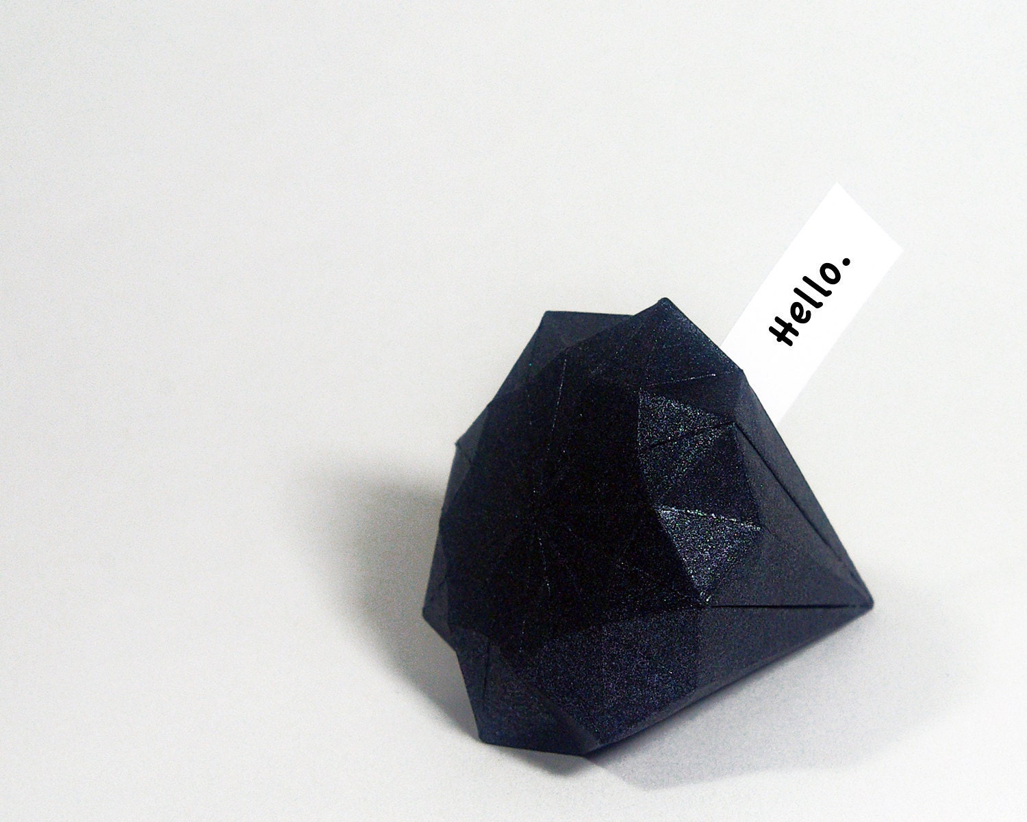 DIY PATTERN - Origami Diamond