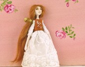 Vibration of Angel - Vehuel - Guardian Angel - OOAK Art Doll