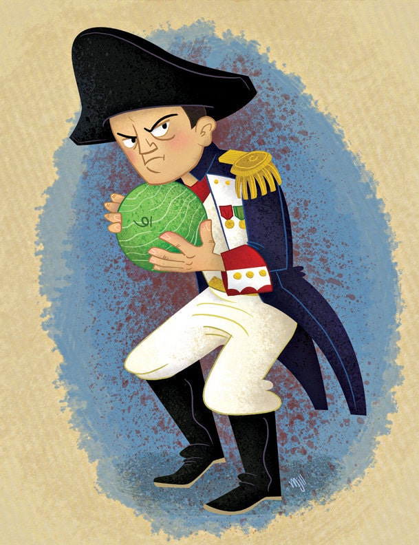 Bill and Ted Napoleon 10x13 Art Print
