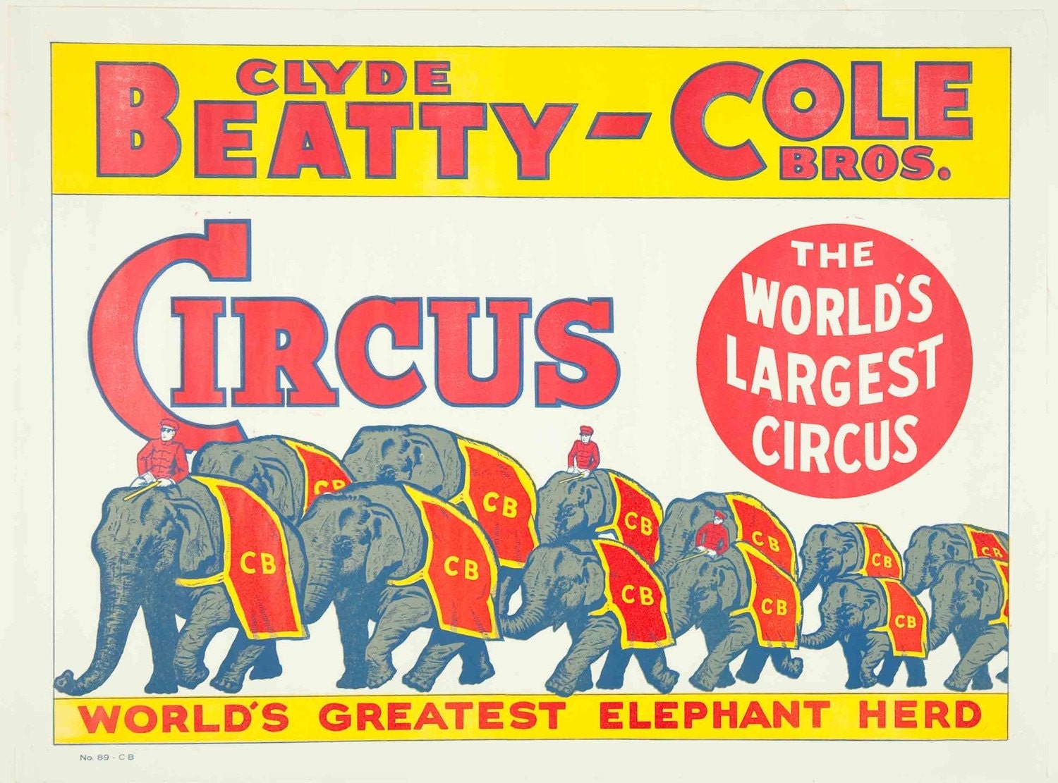 circus vintage posters