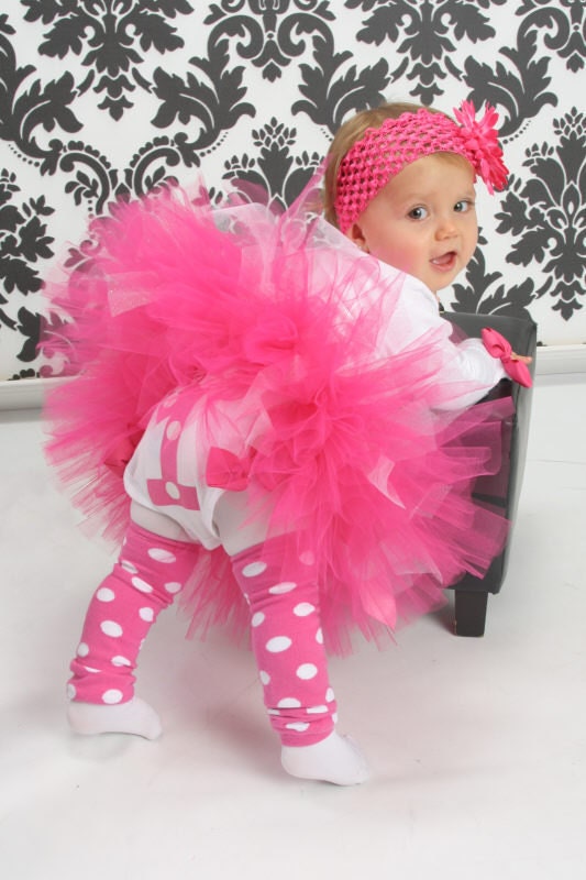 Cupcake Couture Pink Glam 1st Birthday Tutu Set