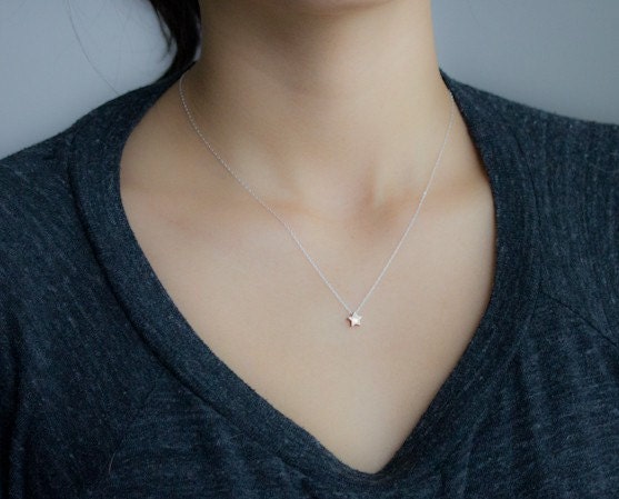 Super Star Necklace in Bronze